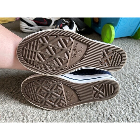 Converse Chuck Taylor All*Star Lux Hidden Wedge Heel Mid Top Blue 6 552696C - Picture 7 of 8